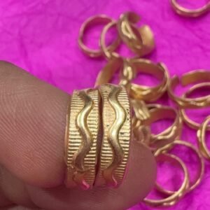Panchaloham unpolished toe Rings