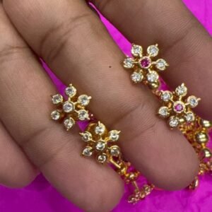 Panchaloham with polish studs Each pair 299